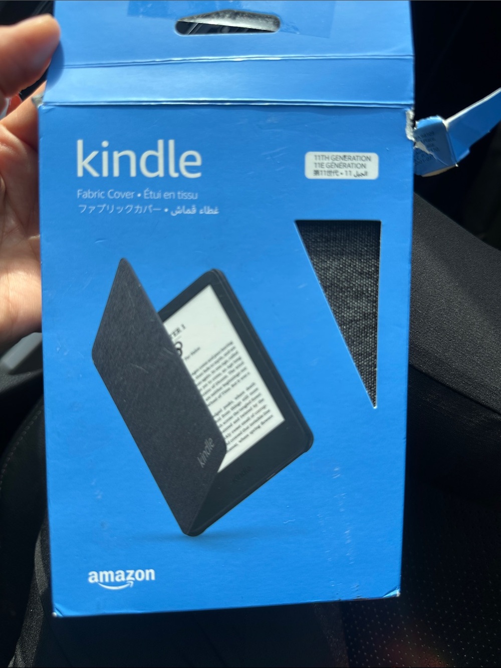 Amazon Kindle Fabric Cover – Black